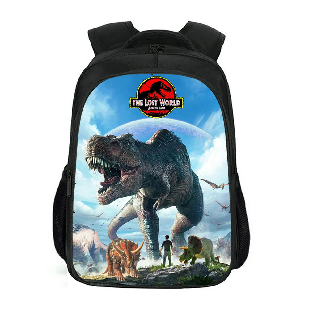 3D Velociraptor Tyrannosaurus Backpack for Kids
