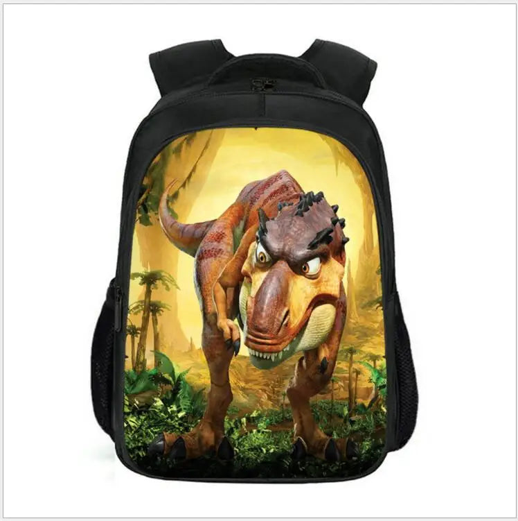 3D Velociraptor Tyrannosaurus Backpack for Kids