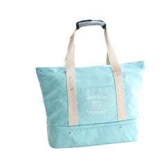 3PCS Travel Waterproof Tote Bag Canvas HandBag