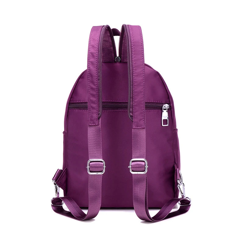 3PCS Waterproof Nylon Travel Backpacks for Women Casual Mom Bag