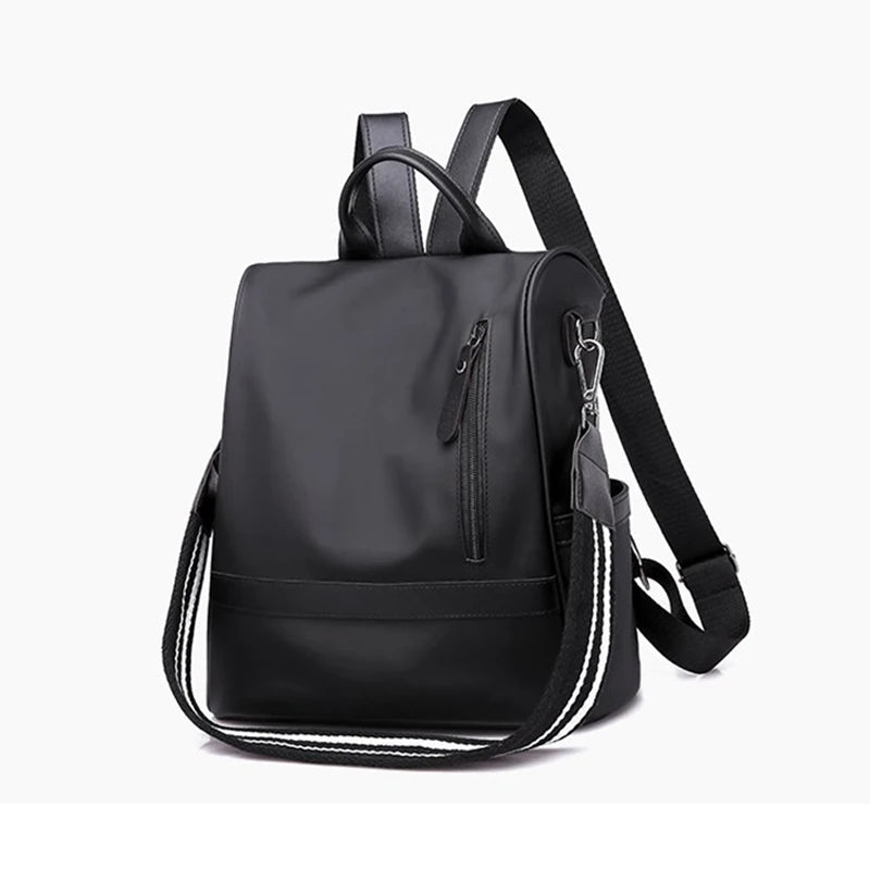 3PCS Women Backpack Waterproof Nylon Shoulder Bags Girls School Bags