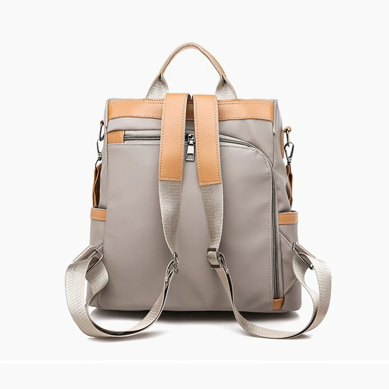 3PCS Women Backpack Waterproof Nylon Shoulder Bags Girls School Bags