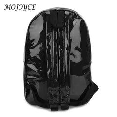 3Pcs/Set Solid Leather Backpack School Bag Travel Shopping