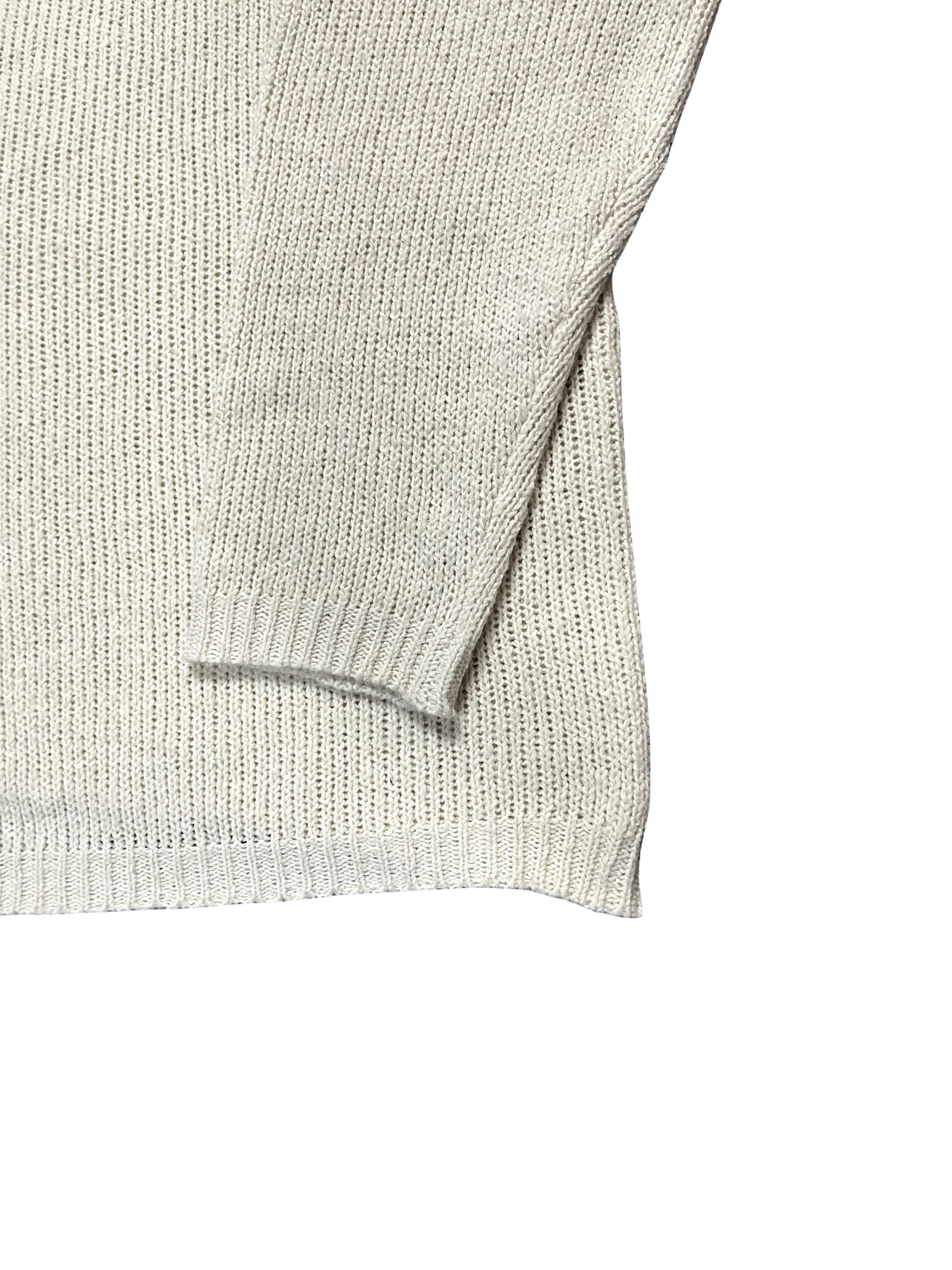 Casual V Neck Sweater Solid Long Sleeve Pullover