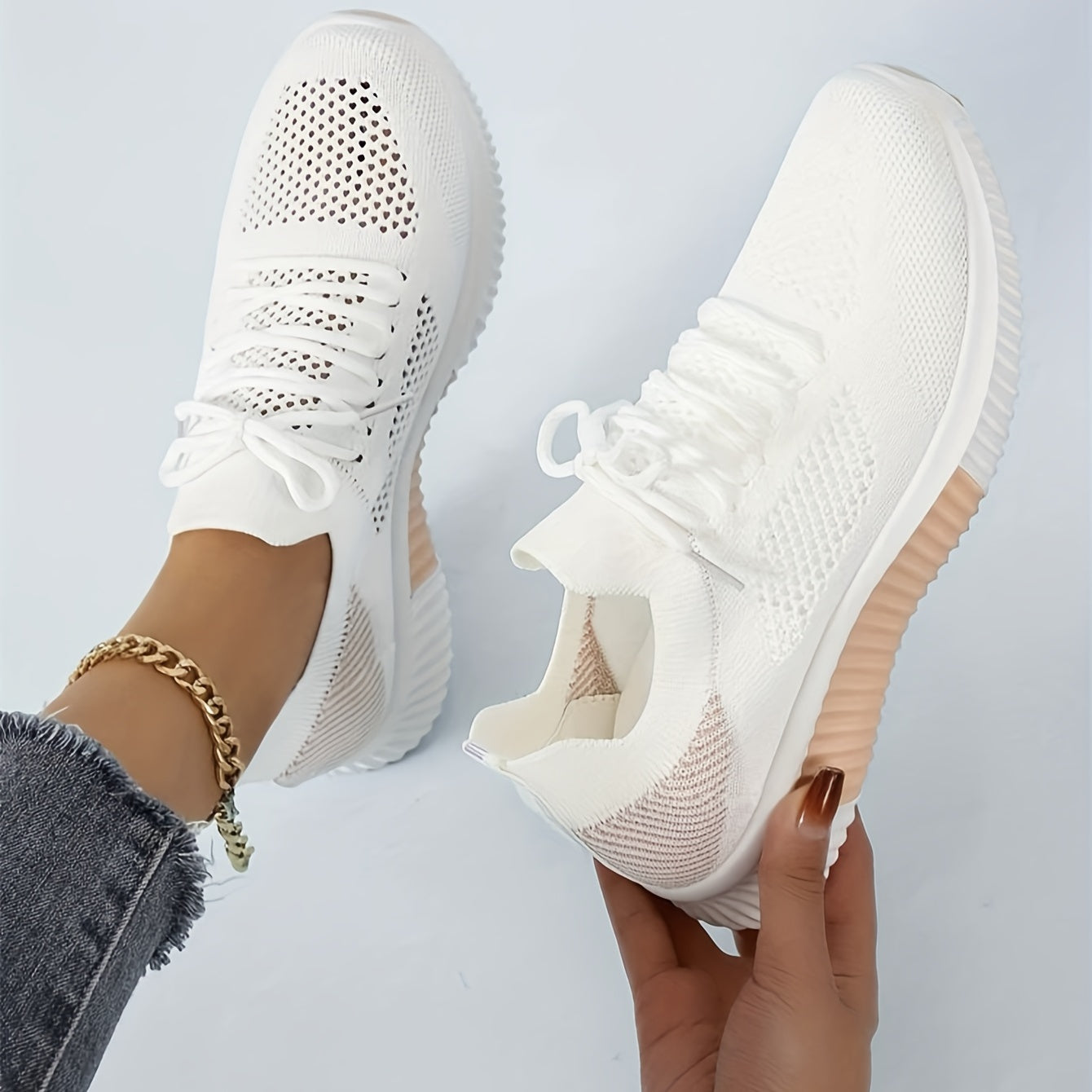 Women's Breathable Walking Shoes Lightweight Comfortable Sneakers