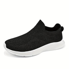Men's Mesh Slip-On Sneakers for Outdoor Spring and Summer