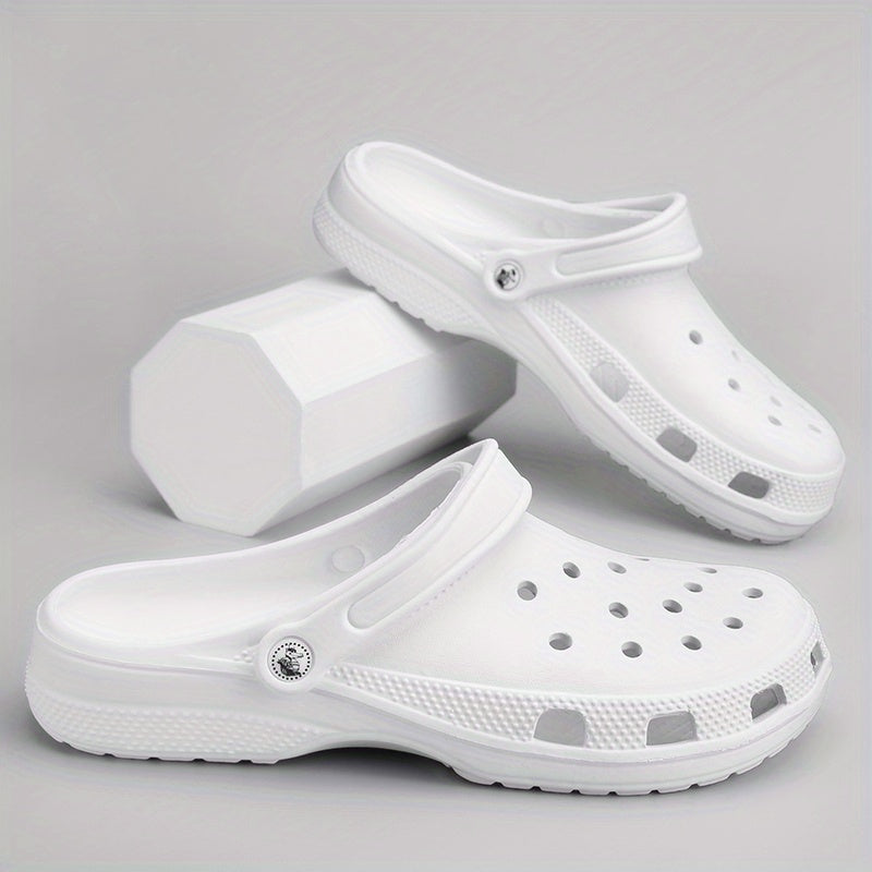 Men's Closed Toe Clogs Soft Sole Sandals Outdoor Garden Shoes