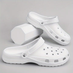 Men's Closed Toe Clogs Soft Sole Sandals Outdoor Garden Shoes