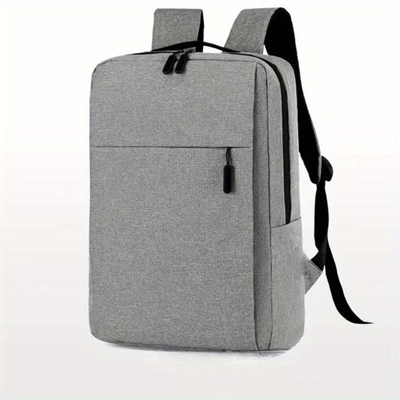 Casual Minimalist Laptop Backpack Solid All Match Storage Work Bag