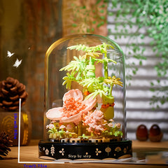 1150pcs Flower Tree Building Blocks Assembly ABS Material
