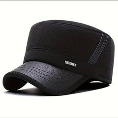 Winter Casual Windproof Warm Flat Cap For Middle aged And Elderly Men