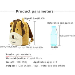 Cute Lion Schoolbag for Toddler Kids