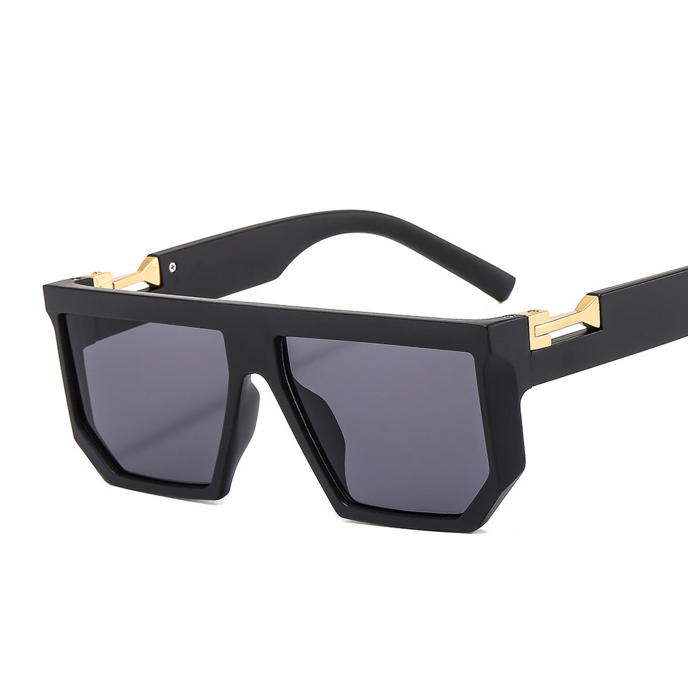 Vintage Ladies Oversized Square Sunglasses Sun Protection