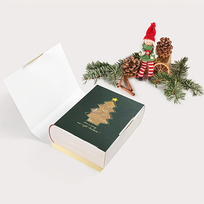 5pcs Christmas Candy Santa Claus Box for Party Decor