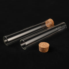 8pcs Glass Test Tube Bottle for Aromatherapy Dried Flower Packing