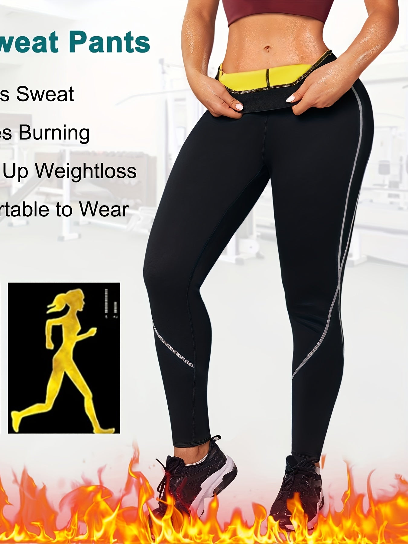 Women's High Waisted Yoga Sports Tight Pants