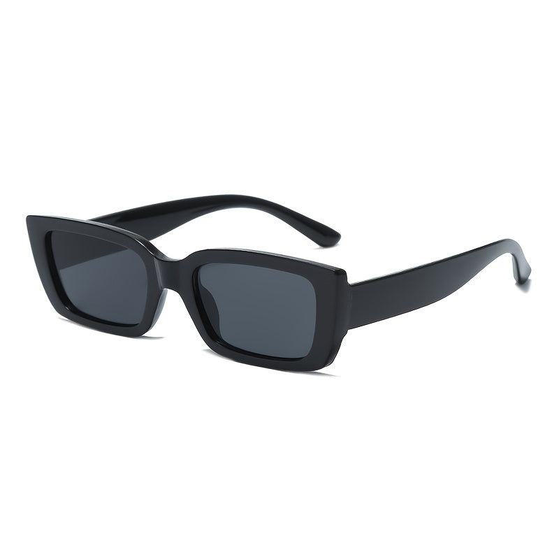 Vintage Rectangular Sunglasses Women's Shades Eyeglasses