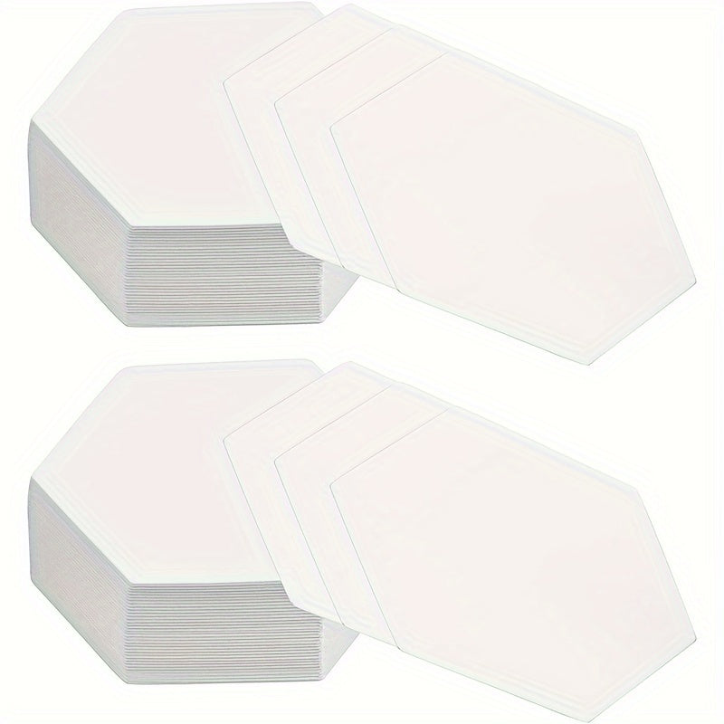100pcs Hexagonal Paper Splicing Template