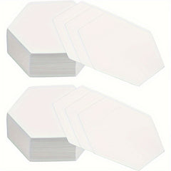 100pcs Hexagonal Paper Splicing Template