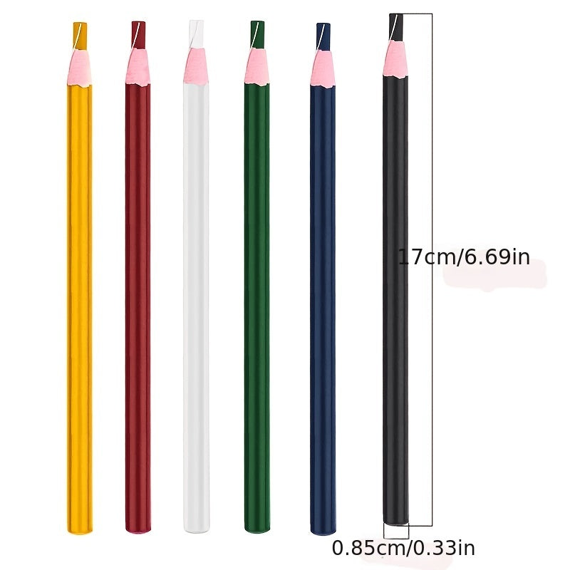 12pcs Sewing Tailor's Chalk Pencils Fabric Marker Pen Sewing Chalk