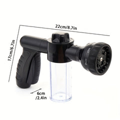 Foam Water Gun for High Pressure Car Washing with 4 Connectors
