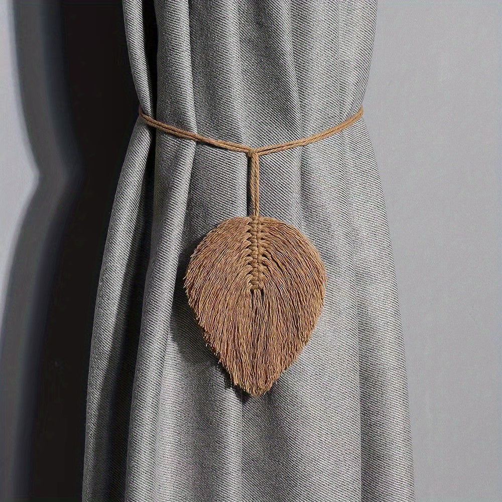 Leaf Shape Curtain Tieback Nordic Style Home Decor 5 91 45 67inch