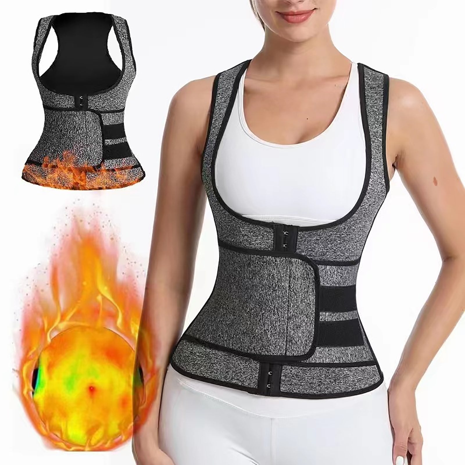 Women's Sweat Sauna Waist Trainer Tummy Control Shapewear