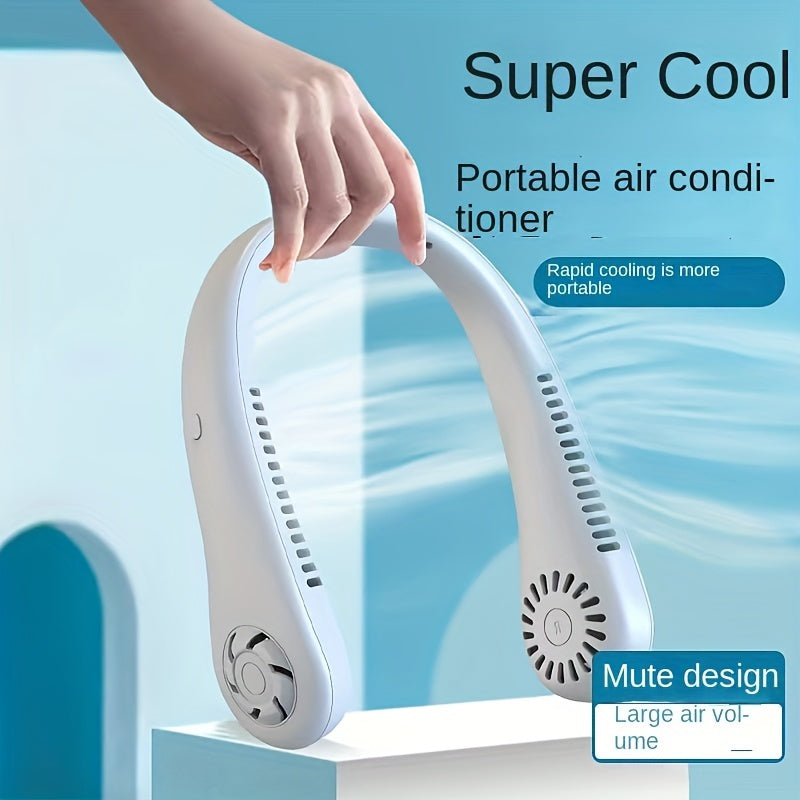 Bladeless USB Portable Neck Fan for Cooling
