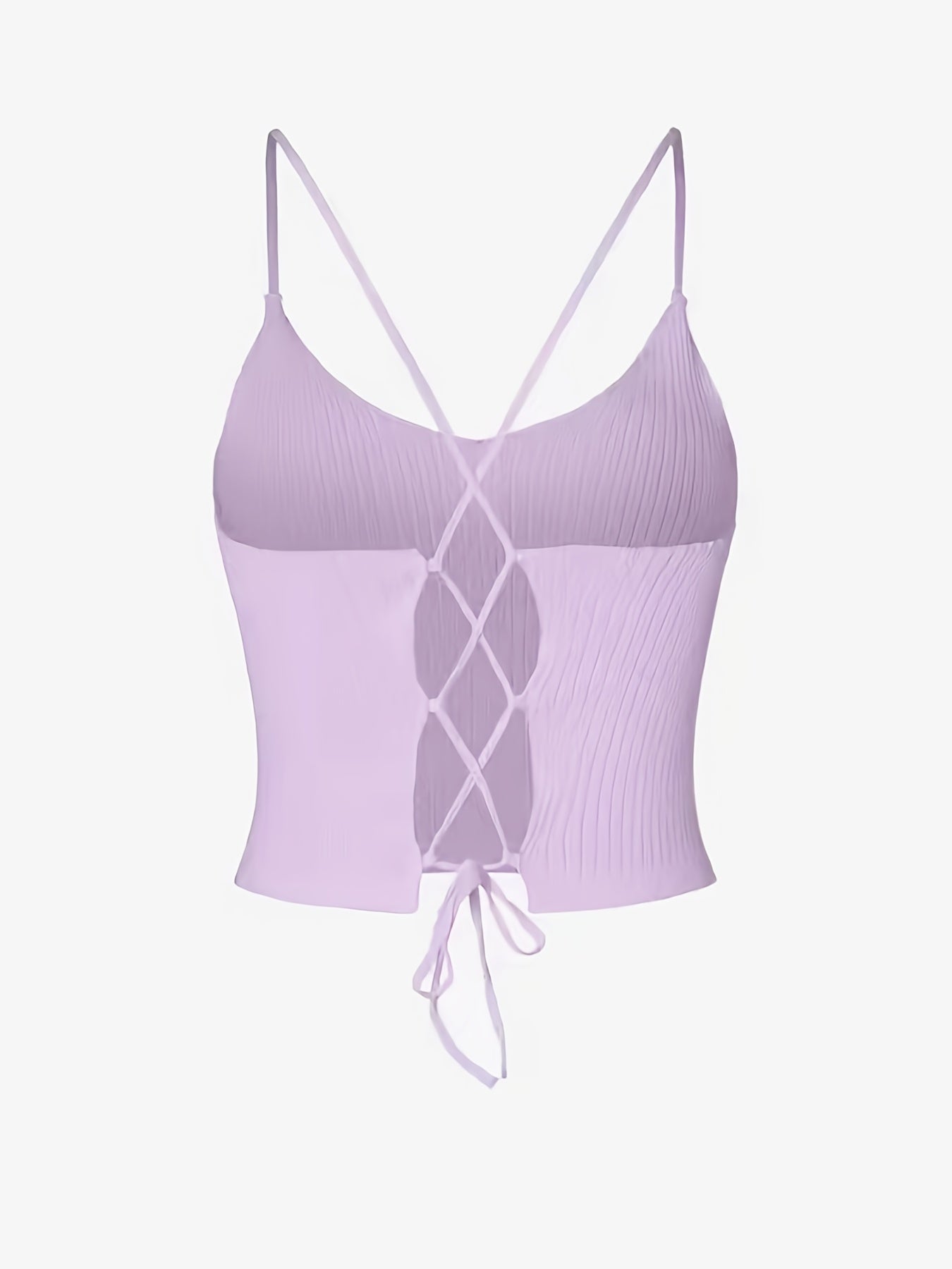 Backless Cami Top Sleeveless Casual Every Top