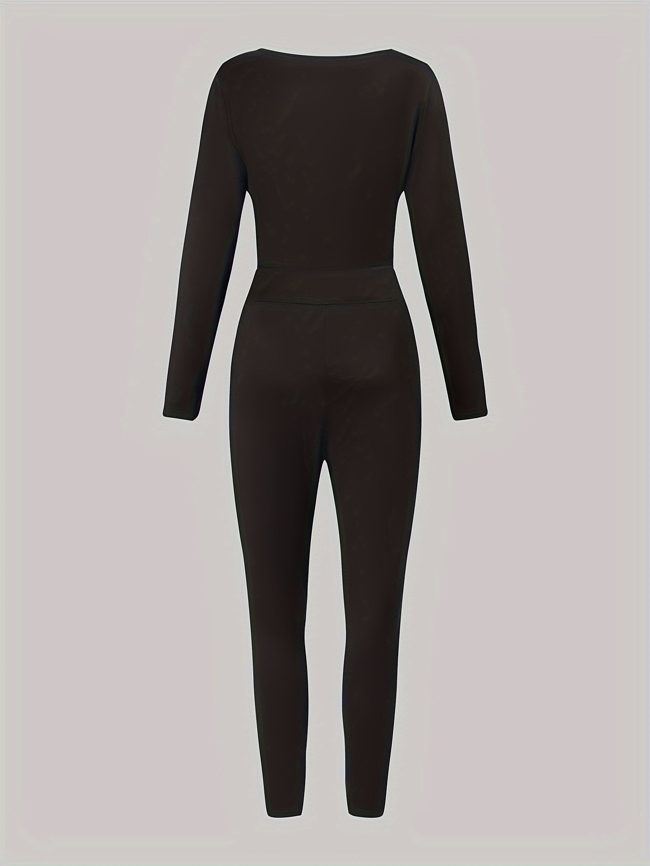 Sexy Bodysuit & Leggings Set Long Sleeve Two Piece