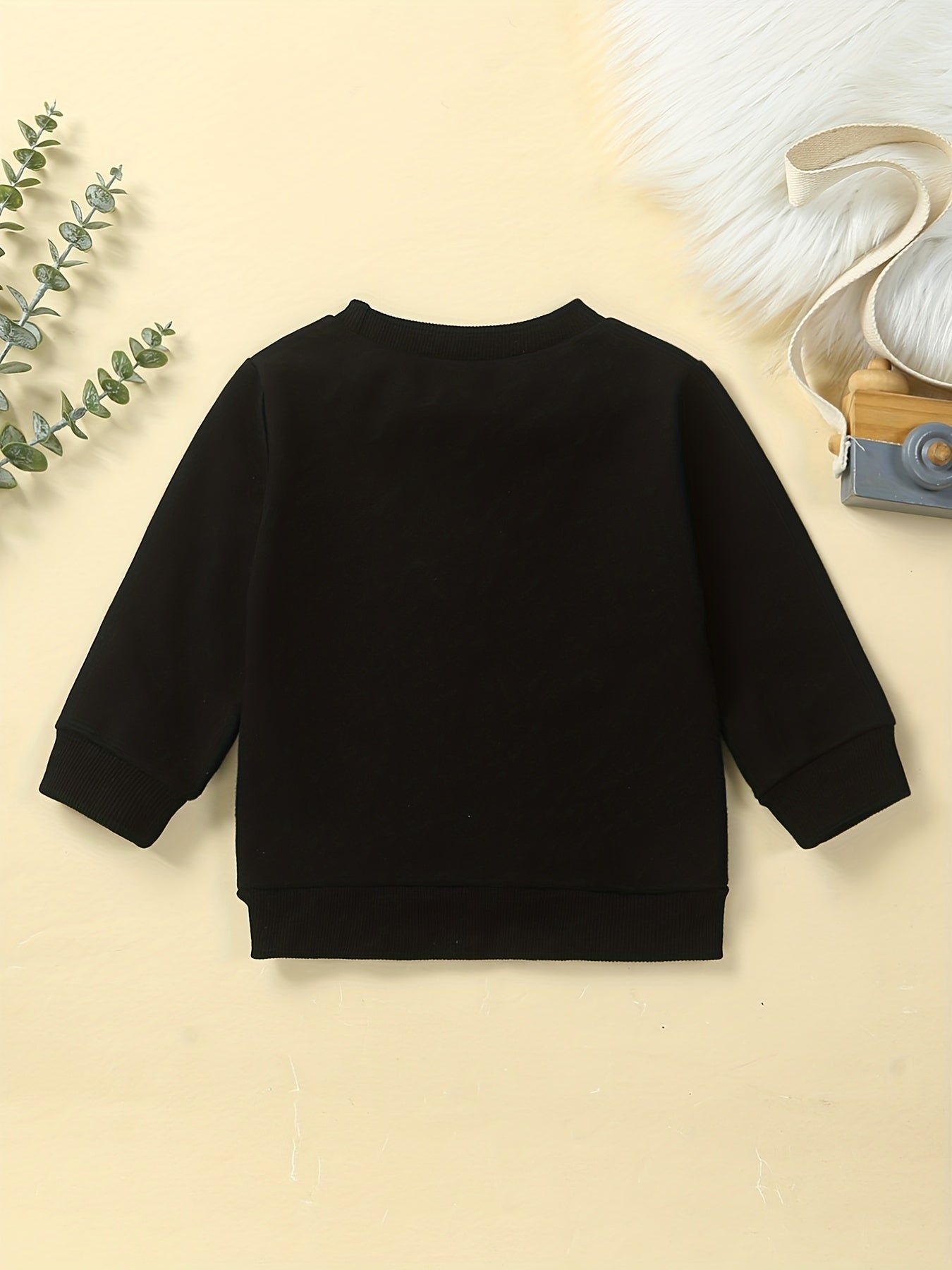 Baby Halloween WITCH Print Sweatshirt Long Sleeve Pullover Top