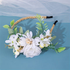 Princess Flower Hair Hoop for Girls