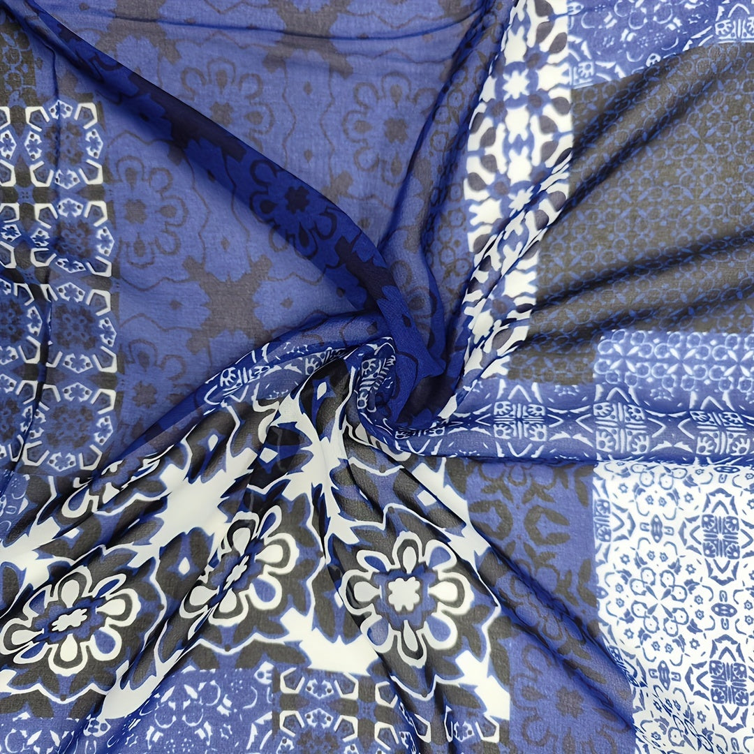 1yd Comfortable Chiffon Fabric for DIY Clothing Pants Dress