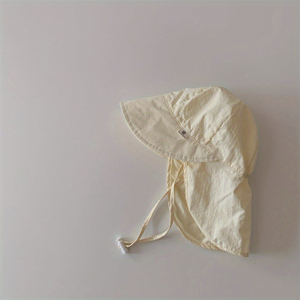 Sunscreen Shawl Baby Hat for Delicate Skin