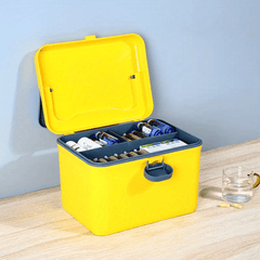 Family Medicine Box Large Capacity Household First Aid Box Car Travel