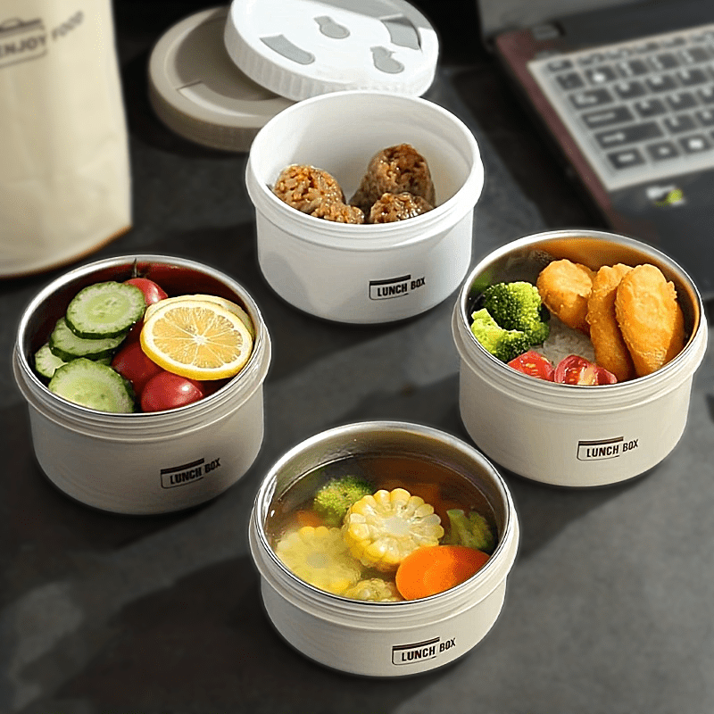 Stackable Stainless Steel Bento Box Insulated Leakproof Lunch Container