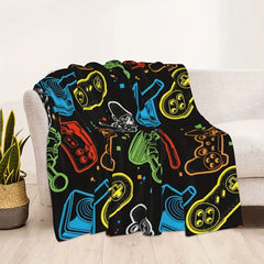 Video Games Cozy Soft Throw Blanket For Home & Travel