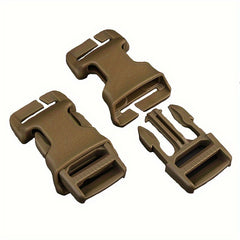 2pcs Detachable Buckles Molle Webbing Buckle Clip Backpack Accessories
