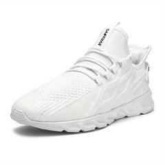 Men's Knitted Breathable Lightweight Running Shoes