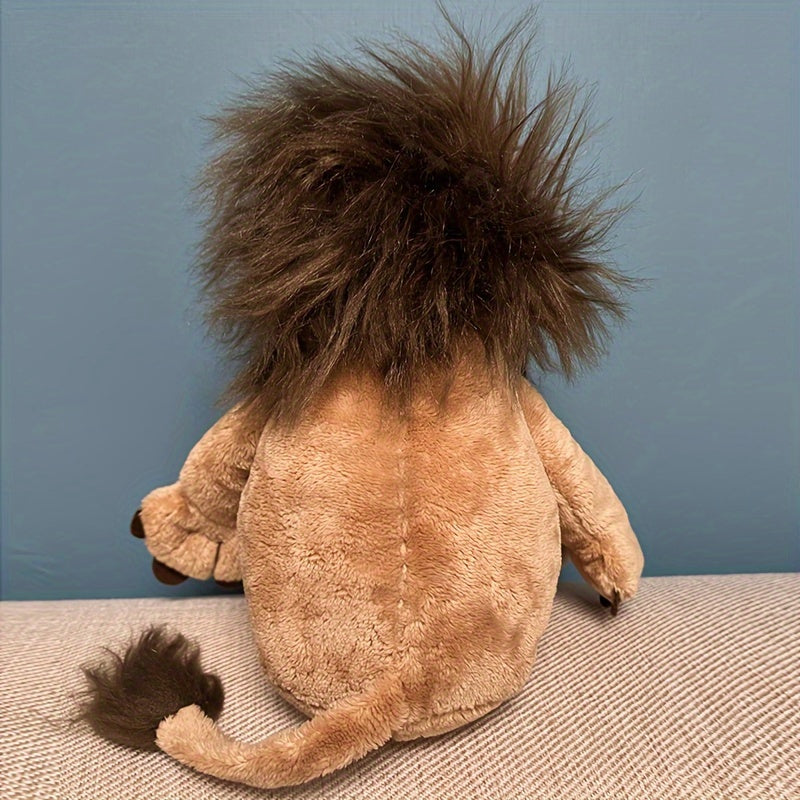 Lion Plush Toy Simulation Animal Cloth Doll Soothing Doll Sleeping Pillow