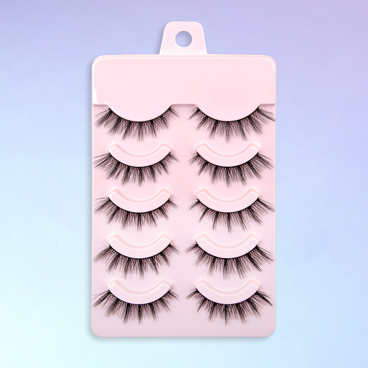 5 Pairs 3D Cross Fiber False Eyelashes