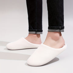 Men's Memory Foam House Slippers with Soft Sole