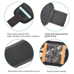 Magnetic Wrist Strap With Pockets Toolkit Picker