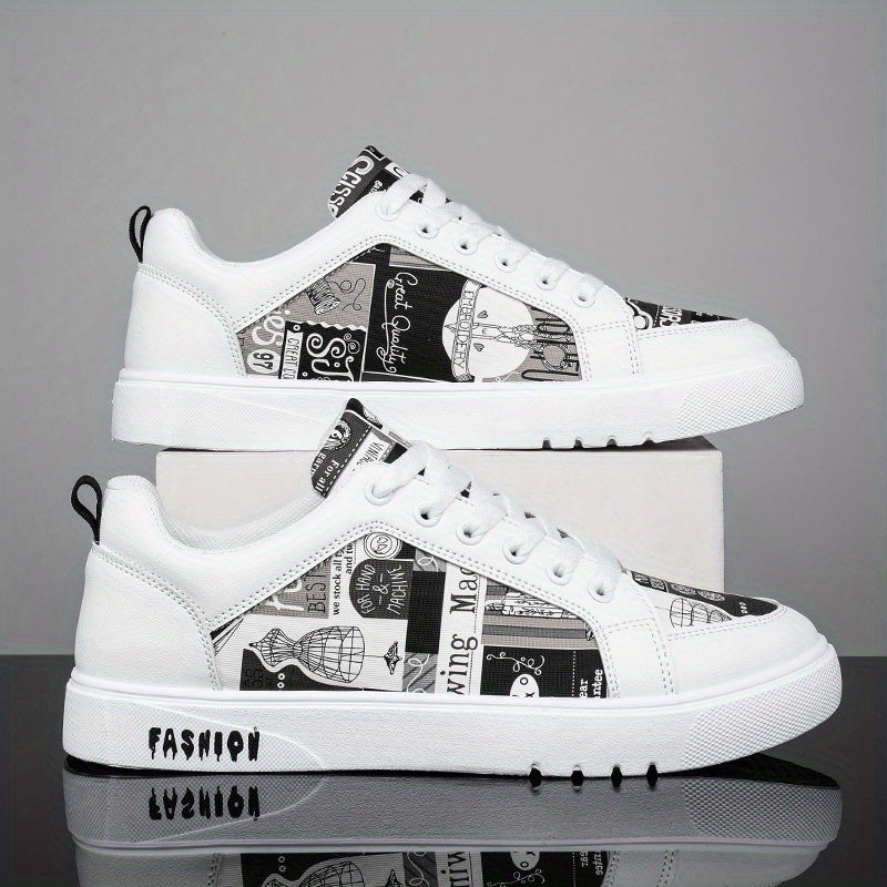 Men's Lace Up Sneakers Casual Outdoor Walking Shoes
