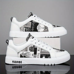 Men's Lace Up Sneakers Casual Outdoor Walking Shoes