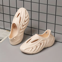 Men's Breathable Slip On Foam Runners Casual Clog Sandals
