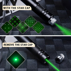 PC Green Laser Pointer USB Built in Batteries for Camping Hiking