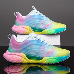 Stylish Men's Shock Absorbing Sneakers for Comfortable Walking & Running