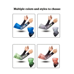 Sun Protective Arm Sleeves and Face Mask Set for Outdoor Sports and Running
