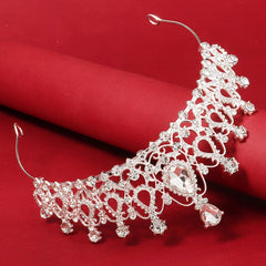Rhinstone Crown Hairband Headband Tiara Wedding Birthday